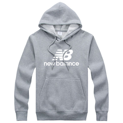 SUDADERA NEW BALANCE - GRIS/ BLANC - Cliquez sur l'image pour la fermer